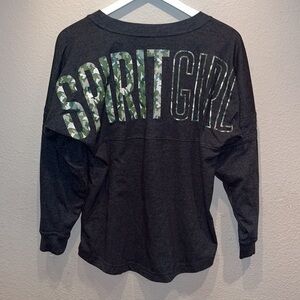 Total Spirit Cheerleading Spirit Jersey Camo Size XS Camouflage